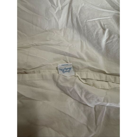 Simply shabby chic lace Toulouse sham and flat sheet full size - Picture 3 of 9